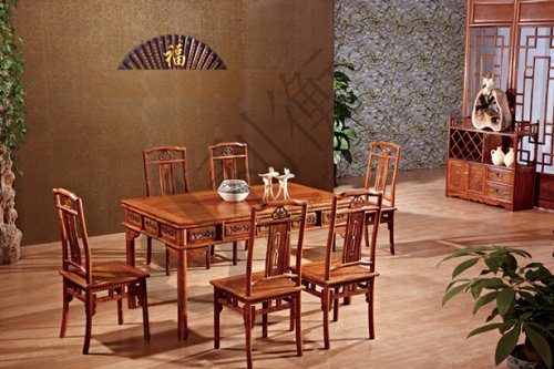 实木家具GJ明式长餐台