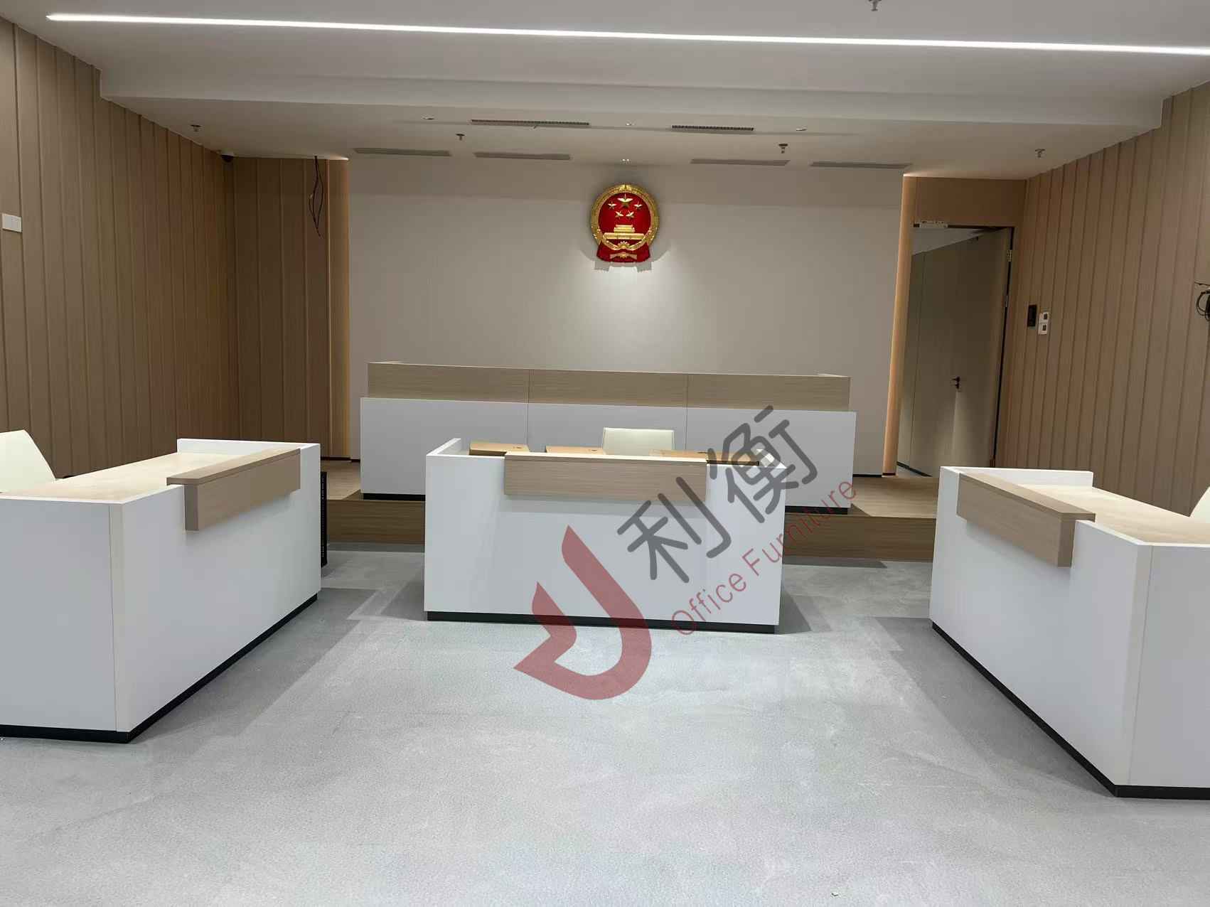 保税区河套法庭家具案例
